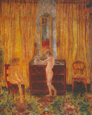 James Ensor, Children Washing Fine Art Reproduction Oil Painting