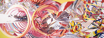 James Rosenquist, House of Fire Fine Art Reproduction Oil Painting