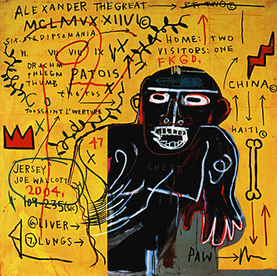 Jean-Michel Basquiat, All Colored Cast (Part II) Fine Art Reproduction Oil Painting