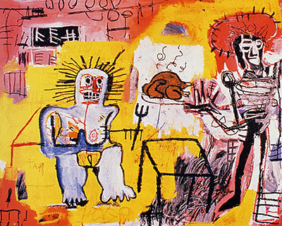 Jean-Michel Basquiat, Arroz con Pollo Fine Art Reproduction Oil Painting