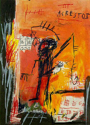Jean-Michel Basquiat, Asbestos Fine Art Reproduction Oil Painting