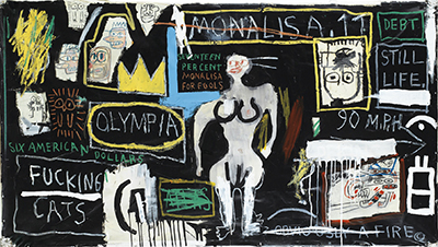 Jean-Michel Basquiat, Crown Hotel Fine Art Reproduction Oil Painting