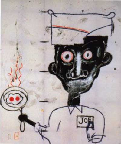 Jean-Michel Basquiat, Eyes and Eggs Fine Art Reproduction Oil Painting