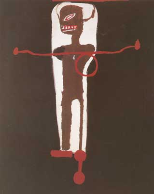 Jean-Michel Basquiat, Gri Gri Fine Art Reproduction Oil Painting