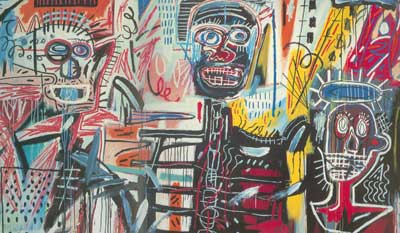 Jean-Michel Basquiat, Philistines Fine Art Reproduction Oil Painting
