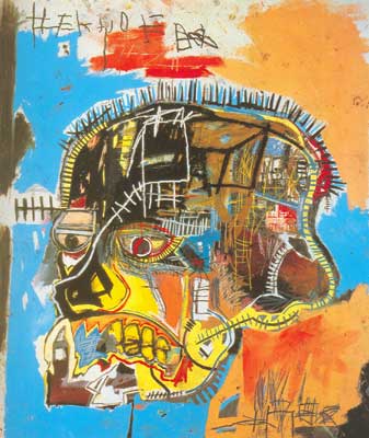 Jean-Michel Basquiat, Skull Fine Art Reproduction Oil Painting