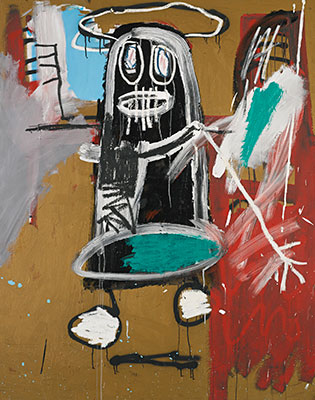 Jean-Michel Basquiat, Thirty Sixth Figure Fine Art Reproduction Oil Painting