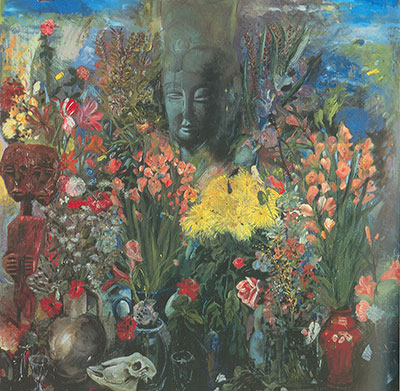 Jim Dine, Boxer in Eden (Voodoo) Fine Art Reproduction Oil Painting
