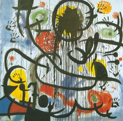Joan Miro, May-68 Fine Art Reproduction Oil Painting