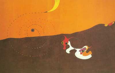 Joan Miro, Landscape (The Hare) Fine Art Reproduction Oil Painting