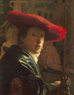 The Girl with a Red Hat