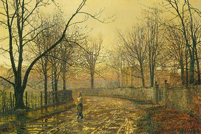 John Atkinson Grimshaw, Sixty Years Ago Fine Art Reproduction Oil Painting