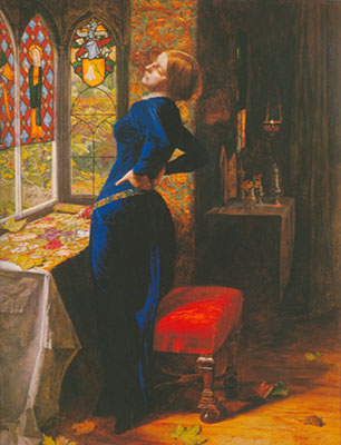 John Everett Millais, Marianna Fine Art Reproduction Oil Painting