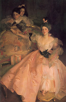 John Singer Sargent, Mrs Carl Meyer and Her Children Fine Art Reproduction Oil Painting