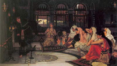 John William Waterhouse, Consulting the Oracle Fine Art Reproduction Oil Painting