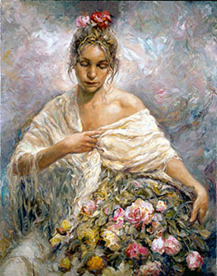 Jose Royo, Manton de Manila Fine Art Reproduction Oil Painting