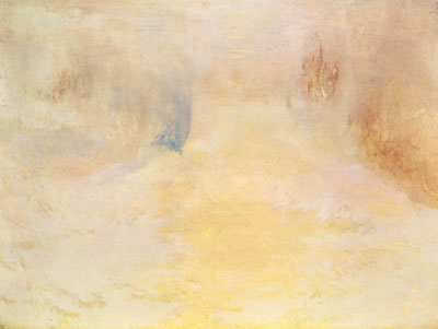 Joseph Mallord William Turner, Sunrise, with a Boat between Headlands Fine Art Reproduction Oil Painting