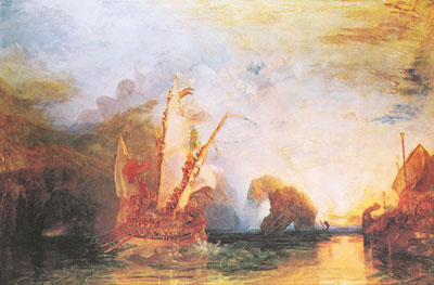 Joseph Mallord William Turner, Ulysses Deriding Polythemis Fine Art Reproduction Oil Painting