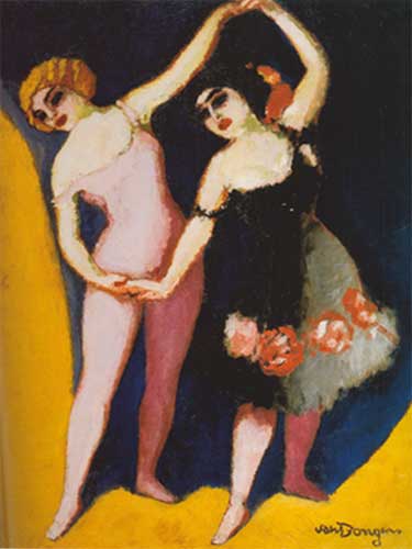 Kees van Dongen, The Dancers - Revel and Coco Fine Art Reproduction Oil Painting