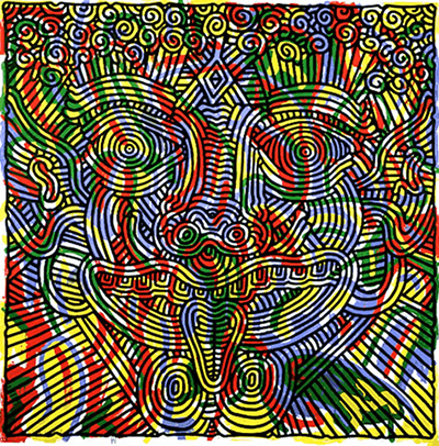 Keith Haring, Untitled 1986 Fine Art Reproduction Oil Painting