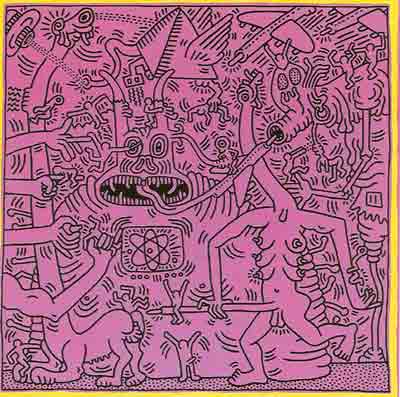 Keith Haring, Untitled Fine Art Reproduction Oil Painting
