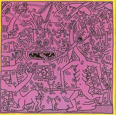 Keith Haring, Untitled Fine Art Reproduction Oil Painting