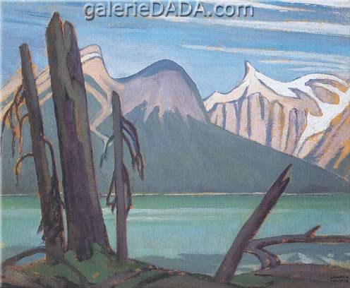 Lawren Harris, Emerald Lake Rocky Mountains Fine Art Reproduction Oil Painting