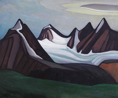 Lawren Harris, Mountain and Glacier Fine Art Reproduction Oil Painting