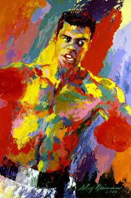 Leroy Neiman, Muhammad Ali Fine Art Reproduction Oil Painting