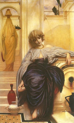 Lord Frederic Leighton, Leider ohne Worte Fine Art Reproduction Oil Painting