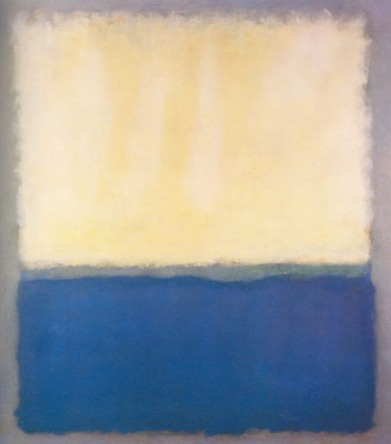 Mark Rothko, Light, Earth and Blue Fine Art Reproduction Oil Painting