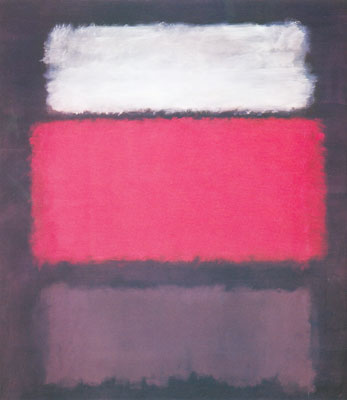 Mark Rothko, Number 1, White and Red Fine Art Reproduction Oil Painting