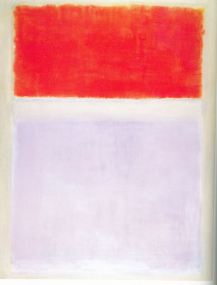 Mark Rothko, Orange and Lilac over Ivory Fine Art Reproduction Oil Painting