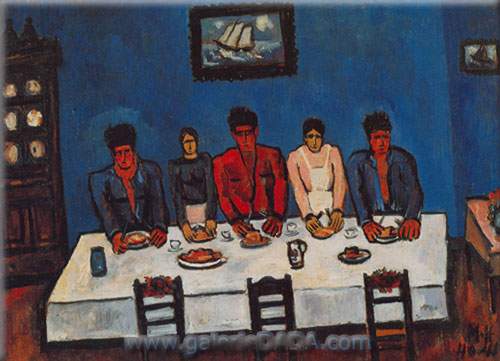 Marsden Hartley, Fishermans Last Supper Fine Art Reproduction Oil Painting