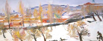 Martiros Saryan, Southern Winter Fine Art Reproduction Oil Painting