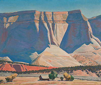 Maynard Dixon, Sculptured Sandstone  Fine Art Reproduction Oil Painting