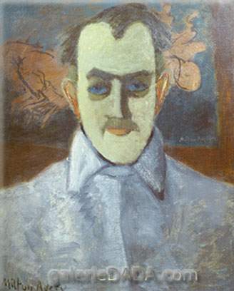 Milton Avery, Self-Portrait Fine Art Reproduction Oil Painting