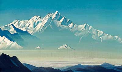 Nicholas Roerich, Lhasa Fine Art Reproduction Oil Painting
