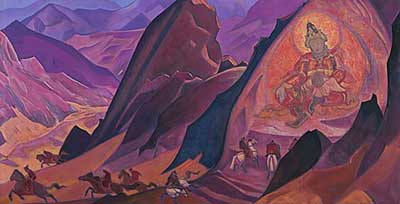 Nicholas Roerich, Command of Rigden Djapo Fine Art Reproduction Oil Painting
