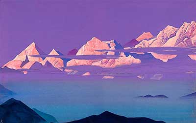 Nicholas Roerich, Himalayas Fine Art Reproduction Oil Painting
