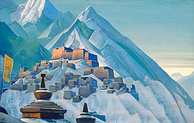 Nicholas Roerich, Tibet. Himalayas Fine Art Reproduction Oil Painting