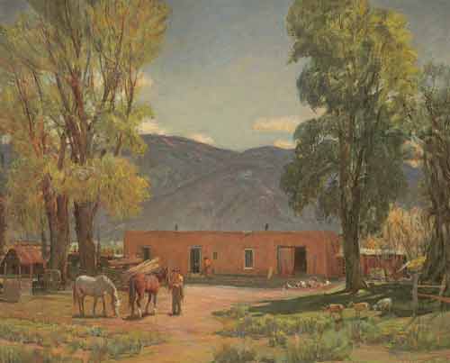 A Hacienda in Taos