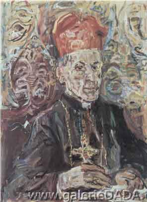 Oscar Kokoschka, Cardinal dalla Costa Fine Art Reproduction Oil Painting