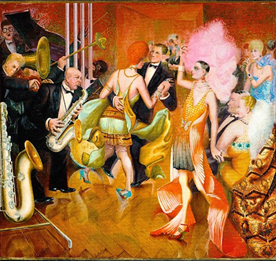 Otto Dix, Metropolis Fine Art Reproduction Oil Painting
