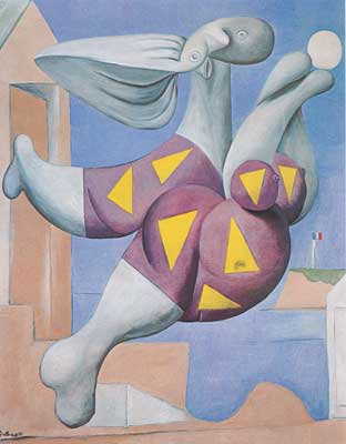 Pablo Picasso, Bather with a Ball Fine Art Reproduction Oil Painting