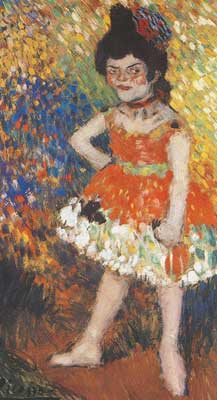 Pablo Picasso, Dwarf Dancer Fine Art Reproduction Oil Painting