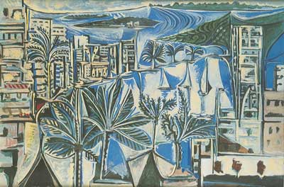 Pablo Picasso, The Bay of Cannes Fine Art Reproduction Oil Painting