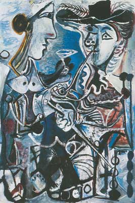 Pablo Picasso, The Couple Fine Art Reproduction Oil Painting
