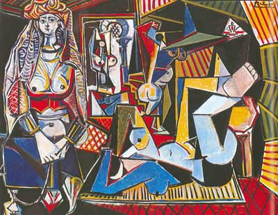 Pablo Picasso, The Women of Algiers after Delacroix Fine Art Reproduction Oil Painting