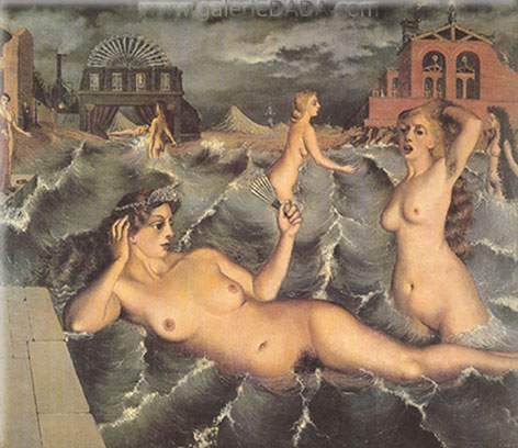 Nymphs Bathing